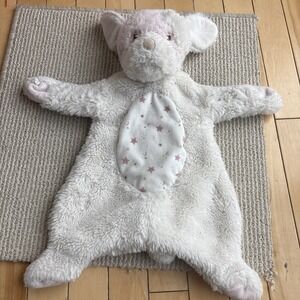 Douglas Baby ROSY Puppy Dog Pink Lovey White Sshlumpie Plush Security Stars